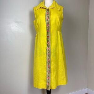 Portfolio Vintage Linen 70s House Dress